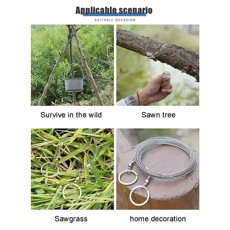 Stainless Steel Wire Saw by Habicare