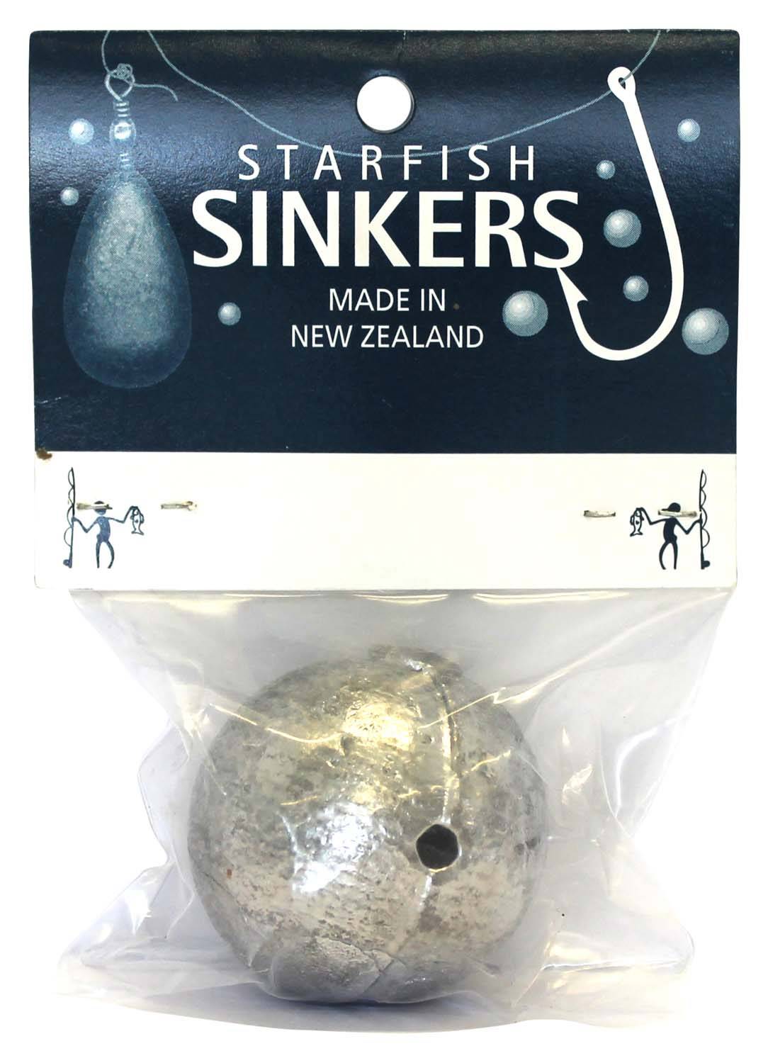 Starfish Ball Sinker Packet 10oz (1 per pack) - Action Outdoors Kiwi