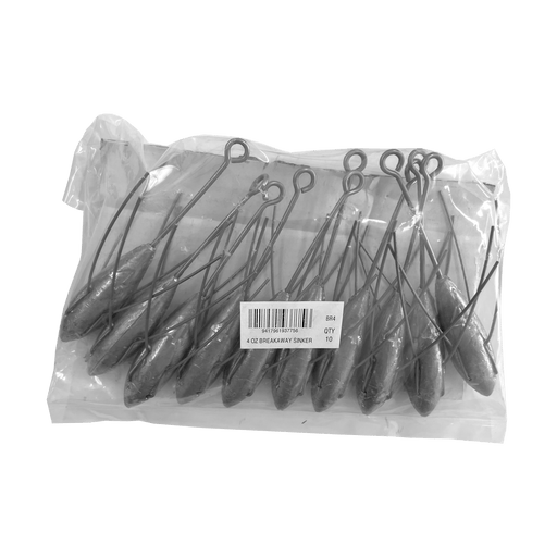 starfish Breakaway Sinkers Breakaway Sinker Bulk Pack 4oz (10 per pack)