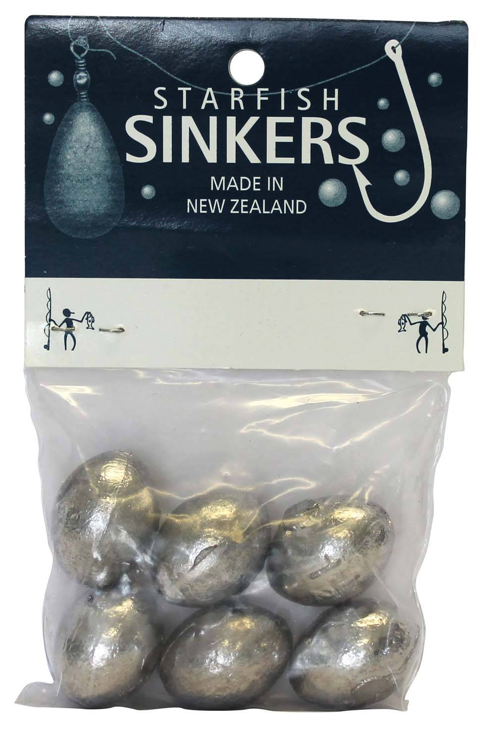 starfish Egg Sinkers Starfish Egg Sinker Packet 1.5oz (6 per pack)