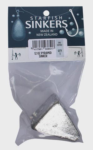 starfish General Starfish Pyramid Sinker Packet 12oz (1 per pack) - MTO