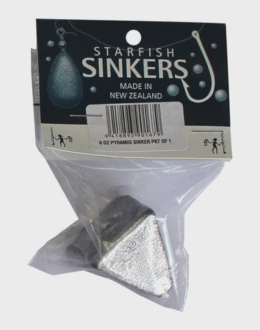 starfish General Starfish Pyramid Sinker Packet 8oz (1 per pack)