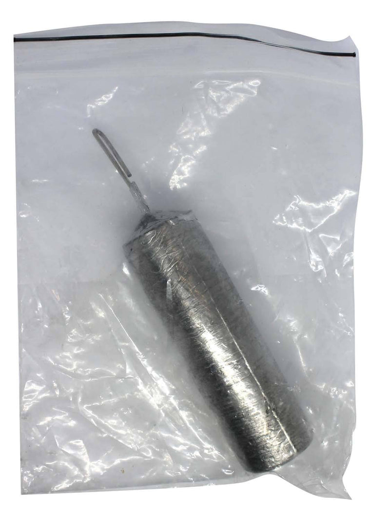 Starfish Long Line Sinker Packet 25oz (1 per pack) in clear bag with metallic sinker inside