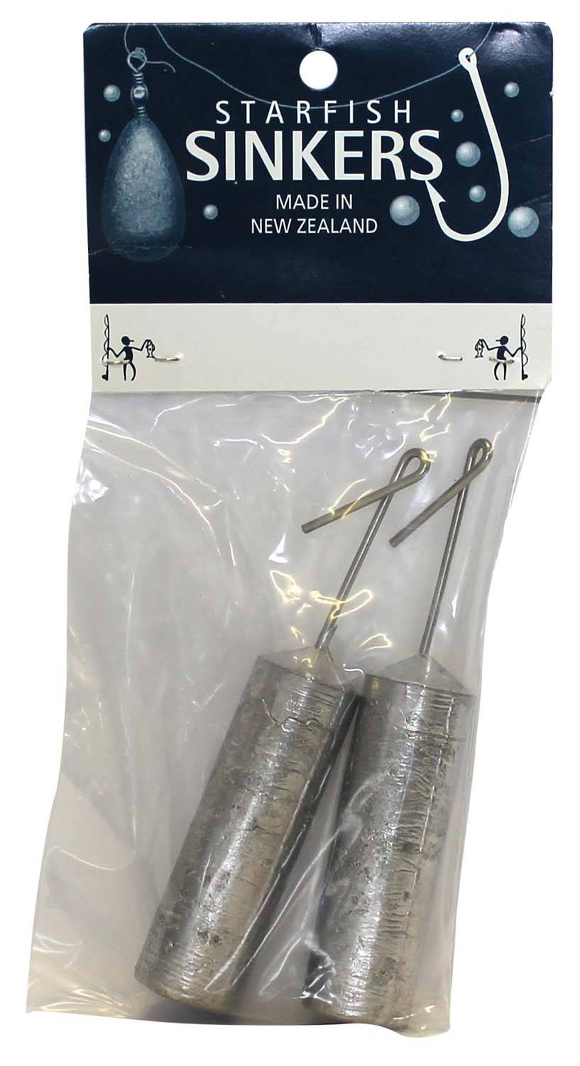 starfish Other Sinkers Starfish Long Line Sinker Packet 6oz (2 per pack)