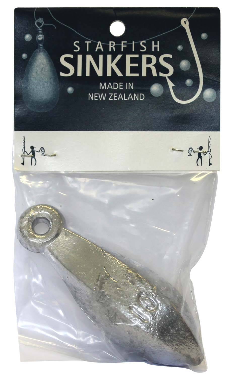 Starfish Reef Sinker Packet 10oz (1 per pack) - Action Outdoors Kiwi