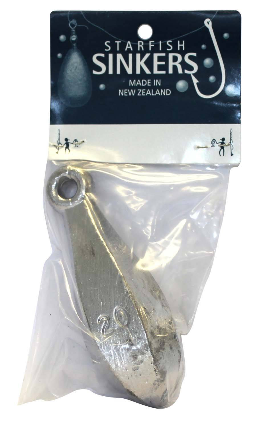 Starfish Reef Sinker Packet 20oz (1 per pack) - Action Outdoors Kiwi