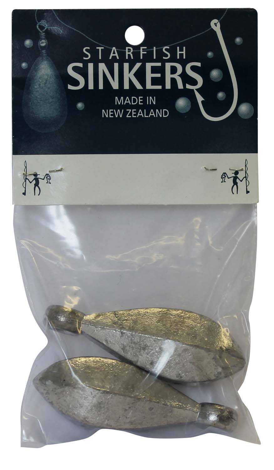 Starfish Reef Sinker Packet 5oz (2 per pack) - Action Outdoors Kiwi