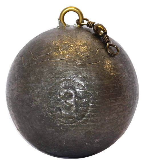 Starfish Puka Bomb 48oz Ball, versatile reef sinker with a sleek design for effective bait placement.