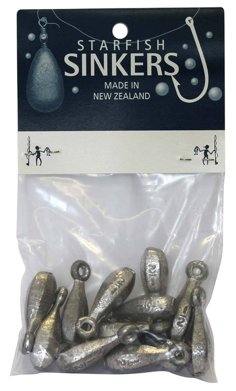 starfish Reef Sinkers Starfish Reef Sinker Packet 1/2oz (12 per pack)