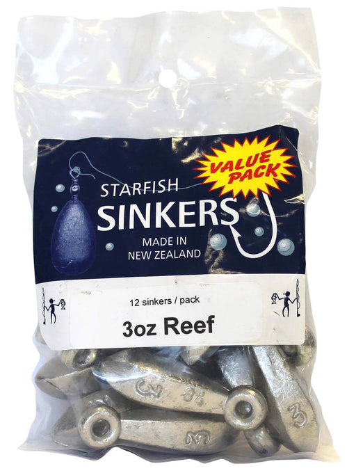 starfish Reef Sinkers Starfish Reef Sinker Value Pack 3oz (12 per pack)