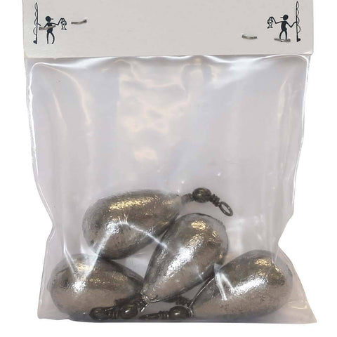 Starfish Clipon Sinker Packet 1.5oz (4 per pack) - Action Outdoors Kiwi