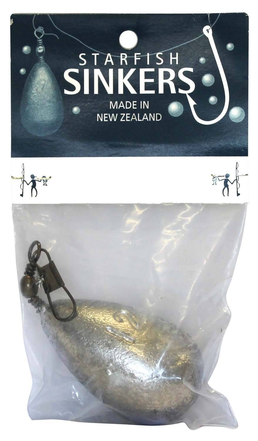 starfish Snap On Sinkers Starfish Clipon Sinker Packet 12oz (1 per pack)
