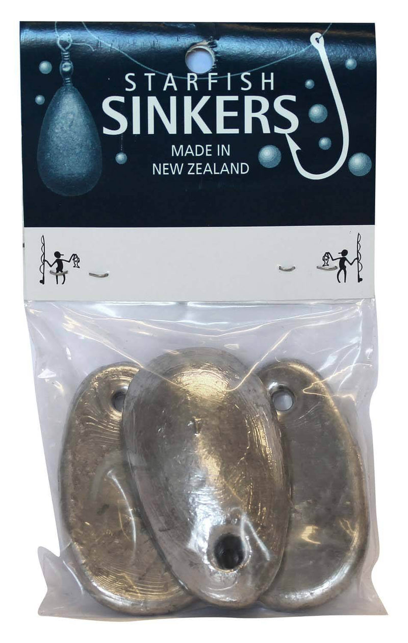 starfish Spoon Sinkers Starfish Spoon Sinker Sinker Packet 2oz (4 per pack)