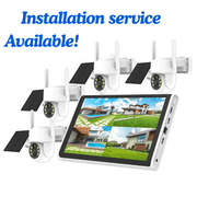 Kiwi Grab Kiwi Grab Solar 10.1 Inch Screen Wireless Security camera system CCTV Solar 10.1 Inch Screen Wireless Security camera system CCTV