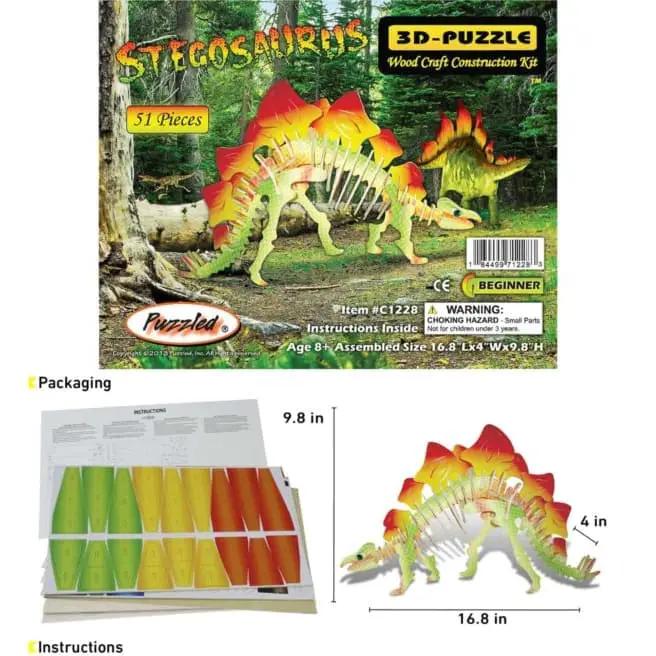 Stegosaurus (illuminated) by 9eight5