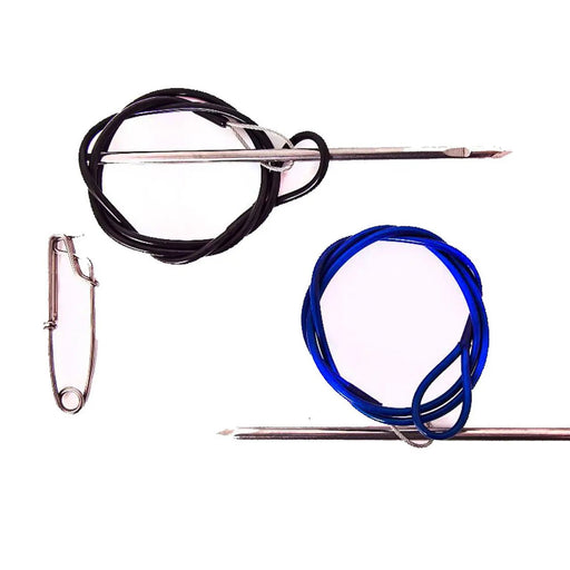 Fish Threader/ Stringer plastic coated & swivel clip by NZ Diver