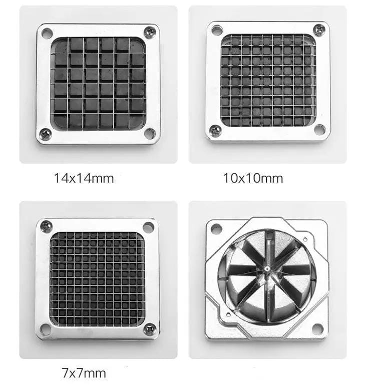 dealonline.co.nz dealonlinenz French Fries/Chips Vegetable/Fruit Strip Maker with 4 Blades French Fries/Chips Vegetable/Fruit Strip Maker with 4 Blades