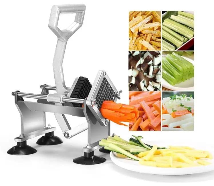dealonline.co.nz dealonlinenz French Fries/Chips Vegetable/Fruit Strip Maker with 4 Blades French Fries/Chips Vegetable/Fruit Strip Maker with 4 Blades