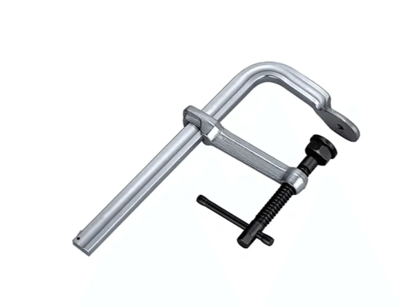 Strong Hand Utility F Style Clamp, heavy-duty F-clamp with 1,100kg clamping pressure and 520mm capacity.