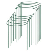 Sturdy Metal Outdoor Plant Support Stakes (2pcs) by Habicare