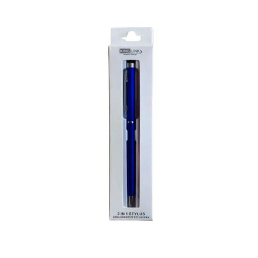 Stylus Pen (2 in 1) - Dual Touch (Navy Blue) by 9eight5