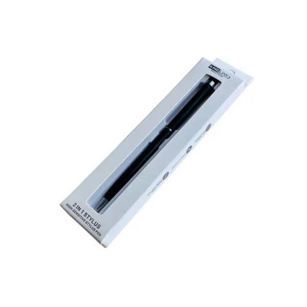 Stylus Pen (2 in 1) - Dual Touch (Black) by 9eight5