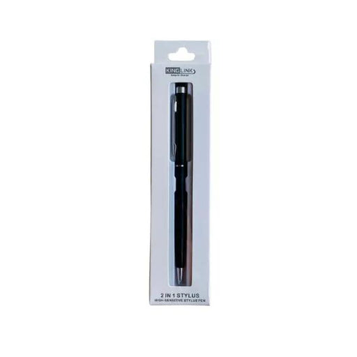 Stylus Pen (2 in 1) - Dual Touch (Black) by 9eight5