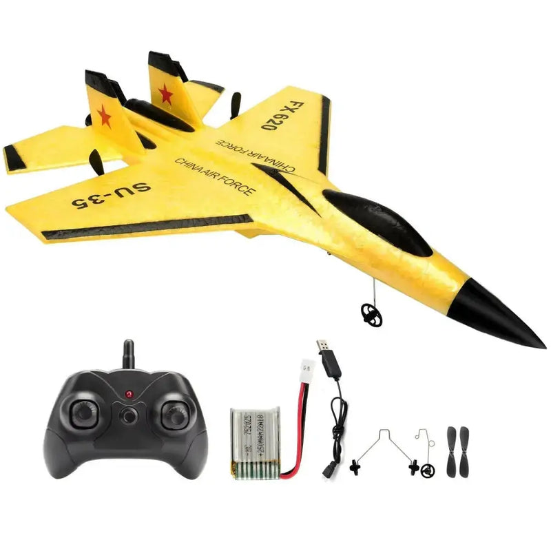 SU35 Remote Control Glider Aircraft FX620 FX820 2.4G with LED Lights by 9eight5