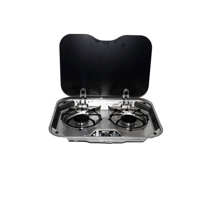 Suburban RV 2 Burner Cooktop Drop-In With Lighter - Action Outdoors Kiwi