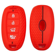 Habicare Honeycomb Silicone 4-Button Key Cover for Hyundai Elantra, Sonata & Custo Remote Keys Honeycomb Silicone 4-Button Key Cover for Hyundai Elantra, Sonata & Custo Remote Keys