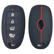 Habicare Honeycomb Silicone 4-Button Key Cover for Hyundai Elantra, Sonata & Custo Remote Keys Honeycomb Silicone 4-Button Key Cover for Hyundai Elantra, Sonata & Custo Remote Keys