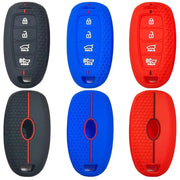 Habicare Honeycomb Silicone 4-Button Key Cover for Hyundai Elantra, Sonata & Custo Remote Keys Honeycomb Silicone 4-Button Key Cover for Hyundai Elantra, Sonata & Custo Remote Keys