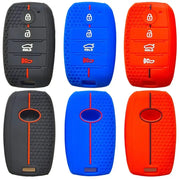 Habicare Honeycomb Silicone 4-Button Key Cover for Kia K2, K3, K4, KX7 & Freedy Smart Keys Honeycomb Silicone 4-Button Key Cover for Kia K2, K3, K4, KX7 & Freedy Smart Keys