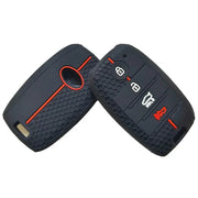 Habicare Honeycomb Silicone 4-Button Key Cover for Kia K2, K3, K4, KX7 & Freedy Smart Keys Honeycomb Silicone 4-Button Key Cover for Kia K2, K3, K4, KX7 & Freedy Smart Keys