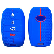 Habicare Honeycomb Silicone 4-Button Key Cover for Kia K2, K3, K4, KX7 & Freedy Smart Keys Honeycomb Silicone 4-Button Key Cover for Kia K2, K3, K4, KX7 & Freedy Smart Keys