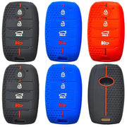 Habicare Honeycomb Silicone 4-Button Key Cover for Kia K2, K3, K4, KX7 & Freedy Smart Keys Honeycomb Silicone 4-Button Key Cover for Kia K2, K3, K4, KX7 & Freedy Smart Keys