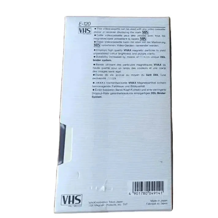 Habicare Blank Tape for Sony E-120 VHS Blank Tape for Sony E-120 VHS