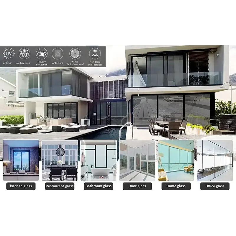 Self-adhesive Window Tint Film (available in different sizes and colours) by Habicare
