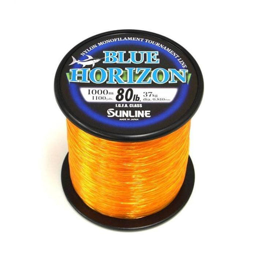 Sunline Blue Horizon 1000m IGFA 37kg nylon monofilament tournament line spool.