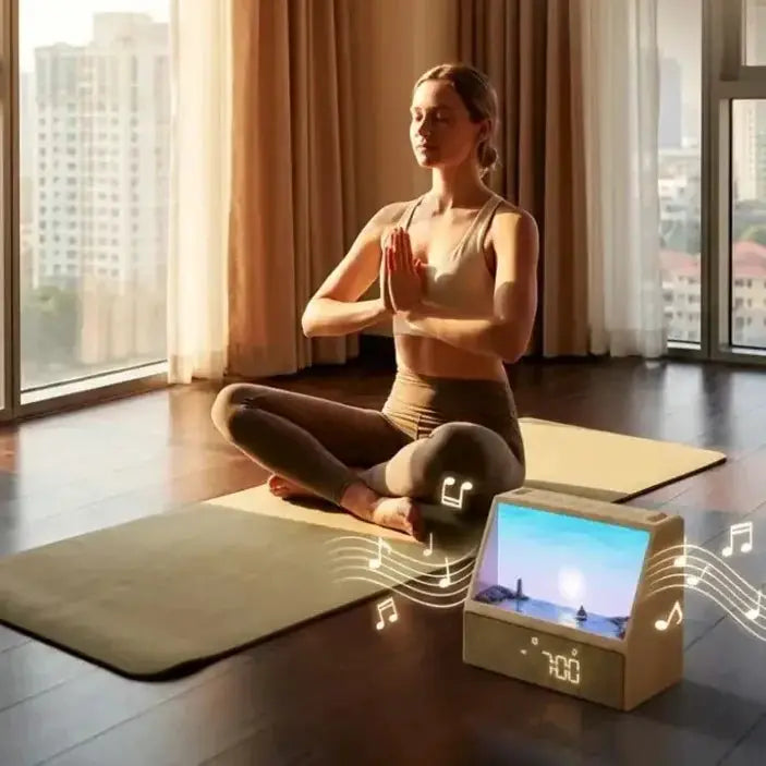 Habicare Habicare Sunrise Alarm Clock With Wake Up Light Bluetooth and Soothing Sounds Habicare Sunrise Alarm Clock With Wake Up Light