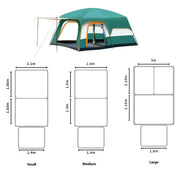 Clearance!!! Family Outdoor Camping Tent – Double Layer, Family Cabin Tent LCF71406 by ECOTREK