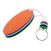Surfboard Floating Key Ring (White & Orange) by Habicare