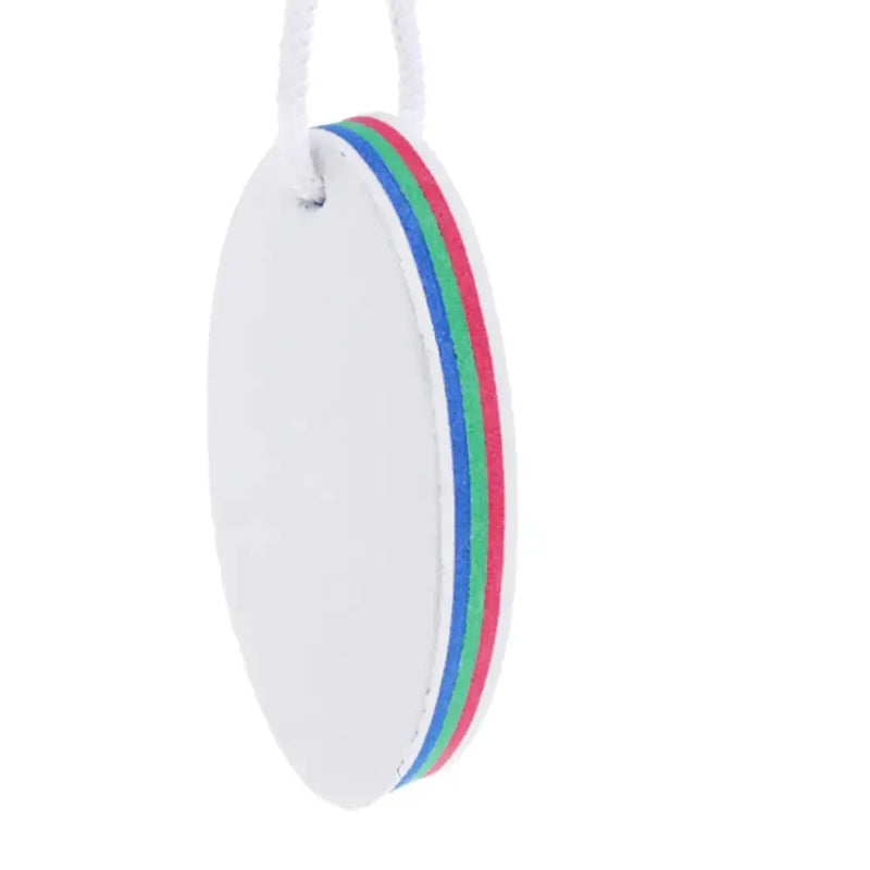 Surfboard Floating Key Ring (White & Orange) by Habicare