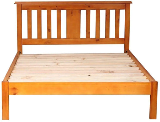 BroDeals Beds & Bed Frames Susan Low Foot Bed Frame Pine Slatted Bed Simple Modern NZ Made Susan Low Foot Bed Frame Pine Slatted NZ Made