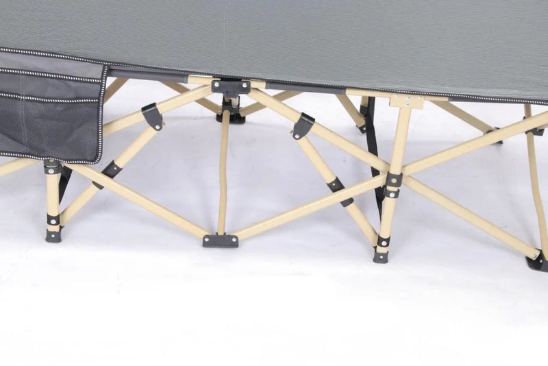 Folding Camping Stretcher Bed 190x71x36cm by salelink.co.nz