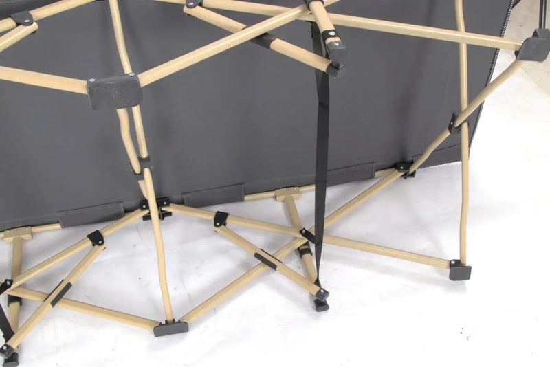 Folding Camping Stretcher Bed 190x71x36cm by salelink.co.nz