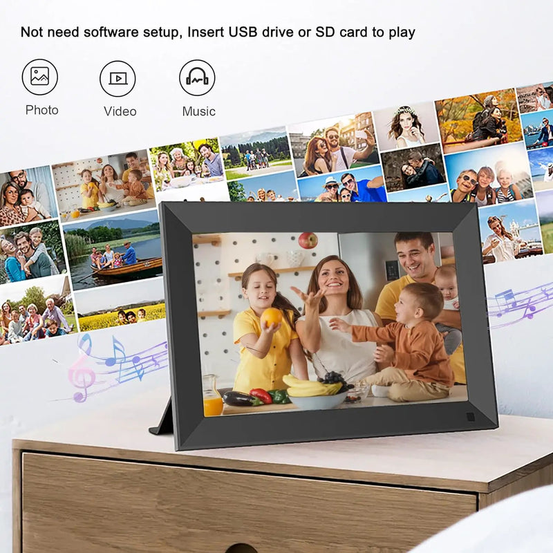 10.1 inch Digital Photo Frame 1080P by salelink.co.nz