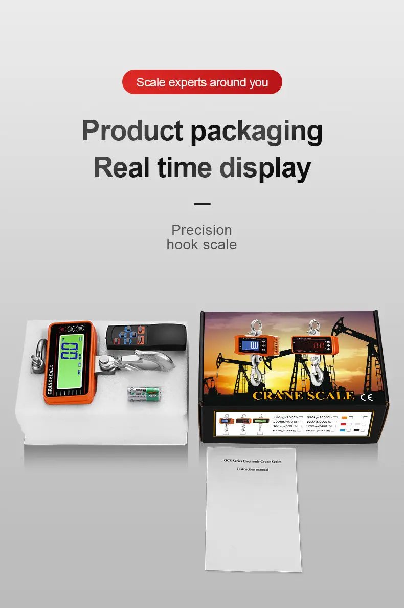 Digital Crane Scale 1500kg by salelink.co.nz