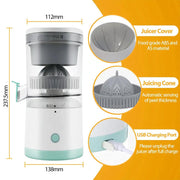 Electric Citrus Juicer Orange Lemon Juice Fruit Squeezer Press Machine Extractor by salelink.co.nz