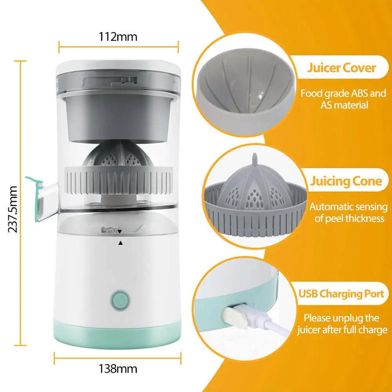Electric Citrus Juicer Orange Lemon Juice Fruit Squeezer Press Machine Extractor by salelink.co.nz